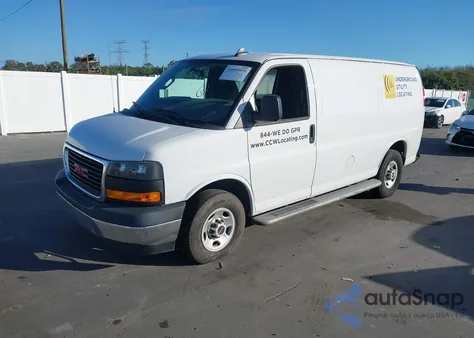 2020 GMC Savana Cargo Rwd 2500 Regular Wheelbase Work Van из США, поврежденный, VIN 1GTW7AFG5L1206686